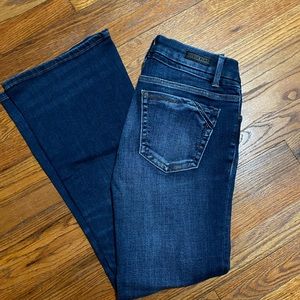 Women’s Buckle Black Bootcut Jeans 25x30